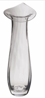 DARTINGTON CRYSTAL FLORABUNDANCE CALLA LILY VASE
